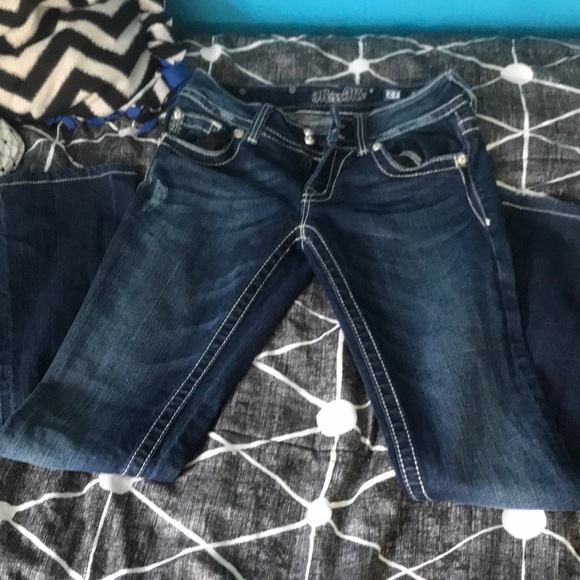 Size 27 Miss Me Bootcut pants - Picture 1 of 3